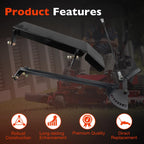 61 In ICD Deck Lawn Mower Chute Blocker for Ferris IS700Z ISX800 ISX2200 ISX3300