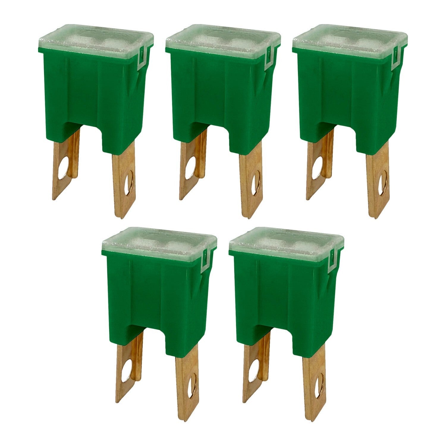 FLM PAL 40A Straight Male Fuse Cartridge Auto Link for Car Truck RV SUV 5 Pack