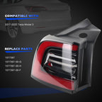 LED Outer Tail Light Lamp Rear Left Driver Side For Tesla Model 3 Y 17 24 3 Pin