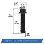 Front Driveshaft to Transfer Case Bolts for Jeep Wrangler Cherokee Grand Dodge