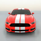 7 Inch Vinyl Rally Stripes Racing Stripe Decal Kit for Ford Mustang