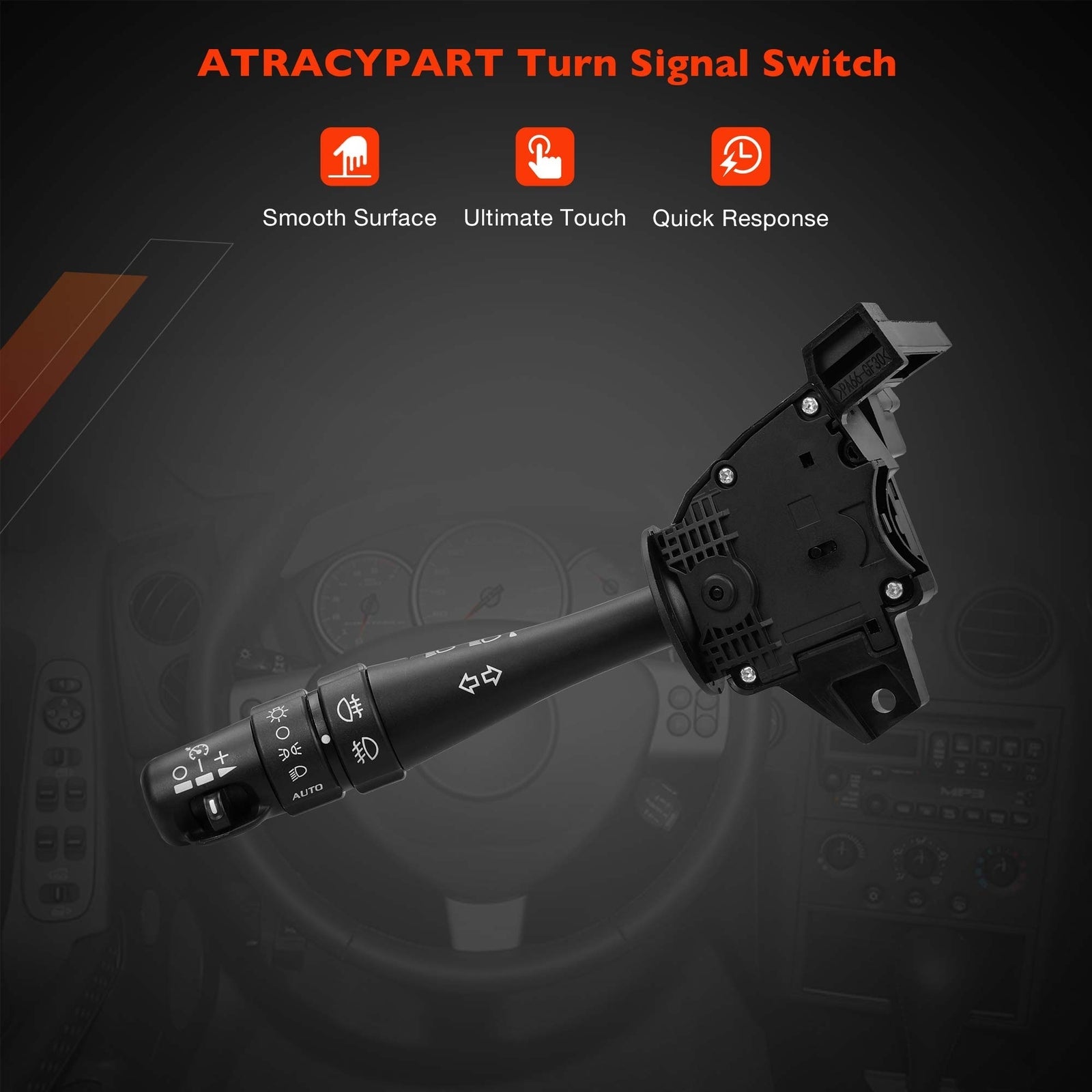 Turn Signal Headlamp Fog Light Control Switch for Cadillac CTS SRX 2004 2006