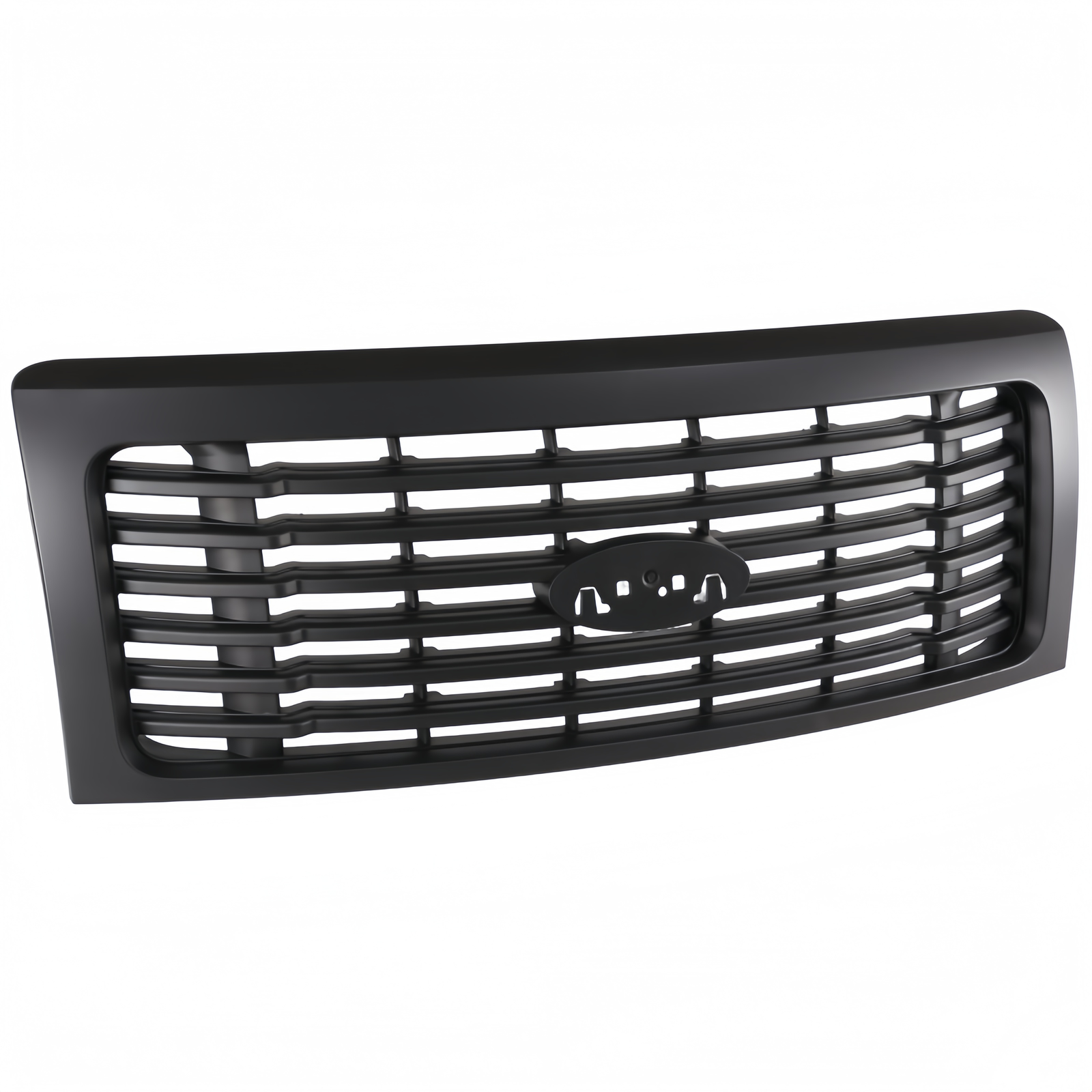 For Ford F-150 2009-2014 Front Upper Grille Assembly Matte Black AL3Z8200DPTM
