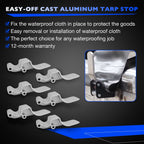 17057751 Aluminum Tarp Stop Easy Off Cast Kit for Pro Trucking Products 6 Piece