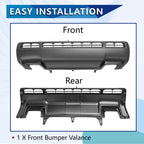 Textured Front Lower Bumper Valance Cover For Toyota Tundra 2009-2013