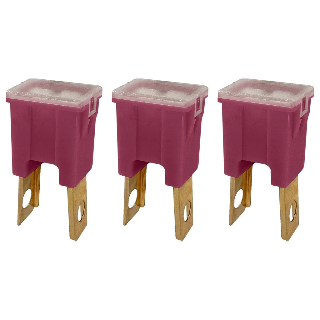 30A Straight Male Fuse Cartridge FLM PAL Auto Link for Car Truck RV SUV 3 Pack