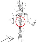 35-888289T2 15412-93J00 Fuel Filter Element Cartridge for Mercury Suzuki