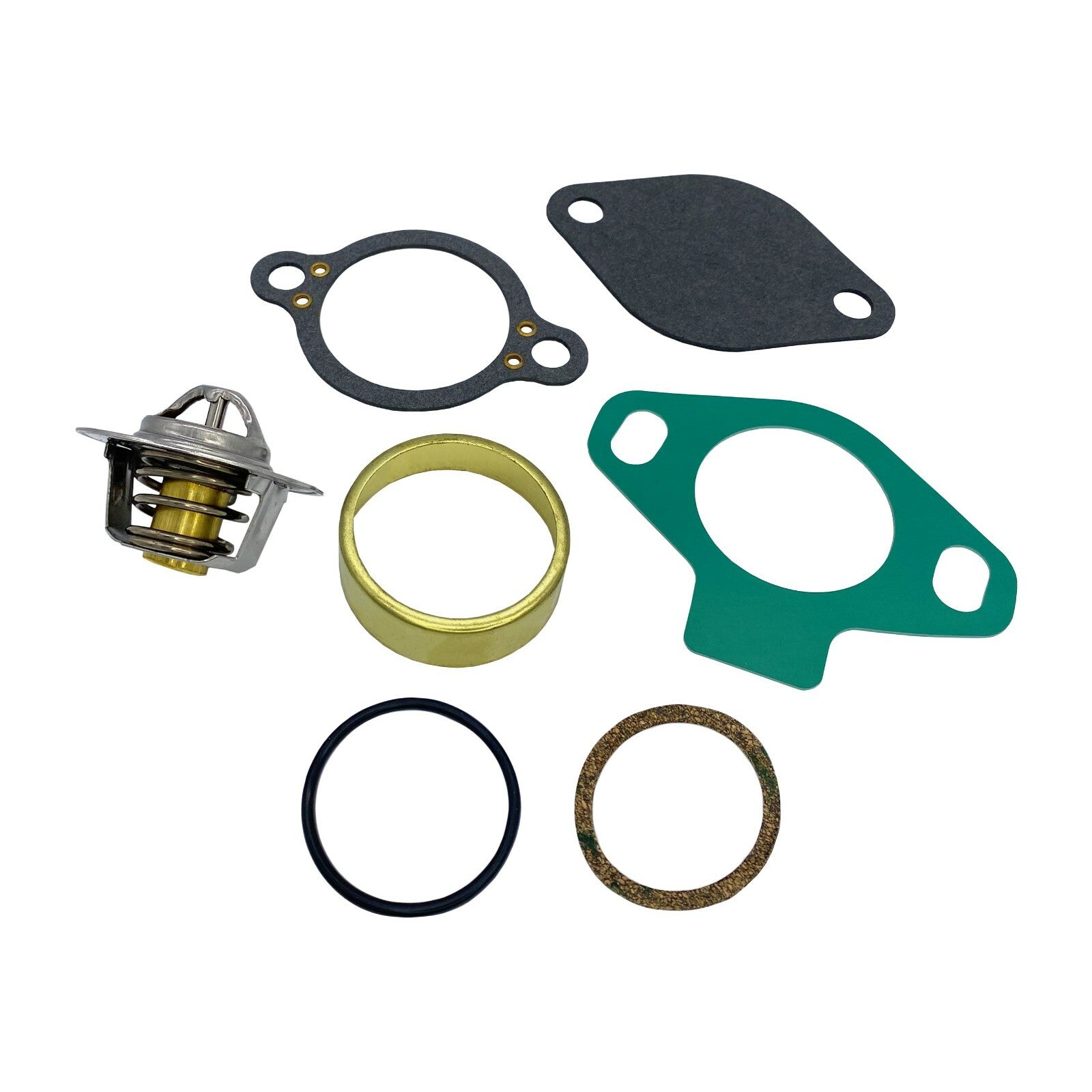 807252Q4 Thermostat Kit with Sleeve for MerCruiser V6 V8 4.3 50 5.7 7.4 8.2
