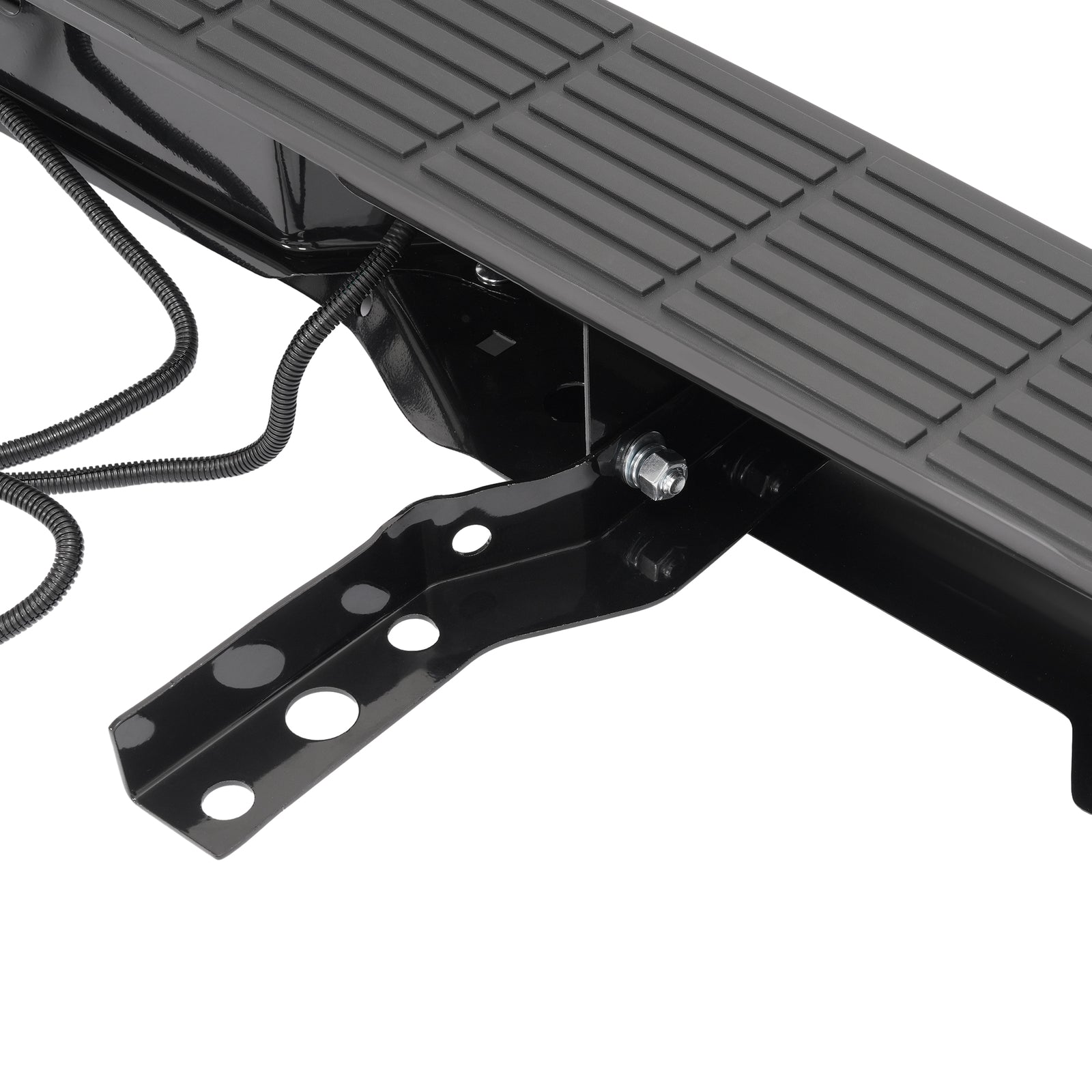Black Steel Rear Bumper Assembly Face Bar For 1993-2011 Ford Ranger Styleside