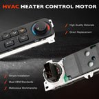 Heater AC HVAC Climate Control Module Panel Switch for Honda Accord 2001 2002