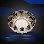 6PG03SZ1 Front Wheel Center Hub Cap Cover for Ram 4500 5500 2019 2021 2 Pcs