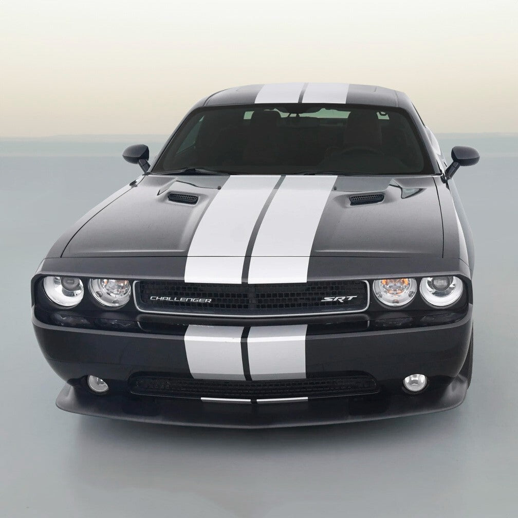 10 Inch Vinyl Rally Stripes Racing Stripe For Dodge Challenger