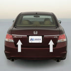 Chrome Rear Trunk Trim Molding Strip Kit for Honda Accord