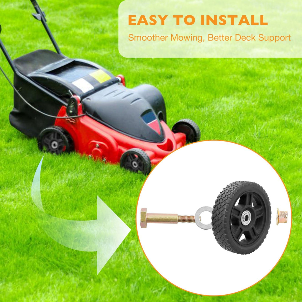 12 Inch Lawn Mower Wheel for Craftsman Generator Garden Tiller 2 Pack