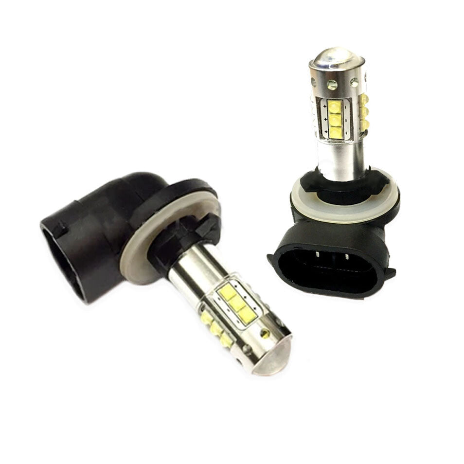 80W LED Super White Headlight Bulbs For Arctic Cat 2 Pack