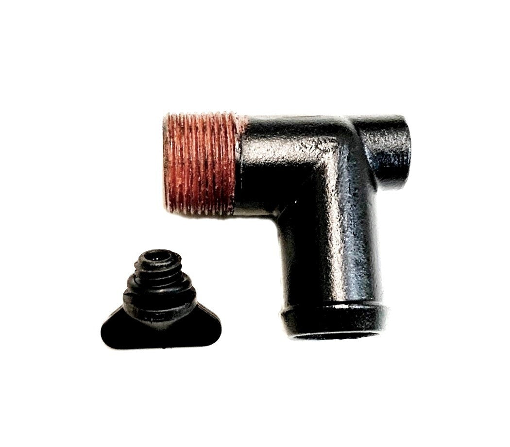 22-862210A01 18-4224 Exhaust Manifold 90 Degree Drain Plug Elbow for MerCruiser