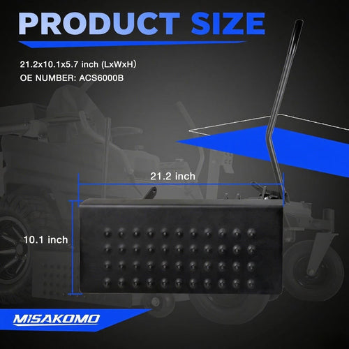088-6000-00 Mower Chute Blocker System for Bad Boy ACS6000B 54 60 61 72 Inch