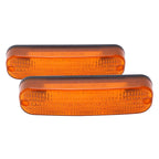 AR60250 LED Amber Flashing Cab Lights Headlight For John Deere Tractor 2 Pieces