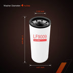 LF9009 Oil Lube Fuel Filter for Fleetguard Cummins ISL ISL9 ISB PX9 6CT