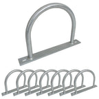 Dock Piling Hoop 10 Inch Pile Holder 2 Inch Plate 3/8 Inch Thick 8 Count