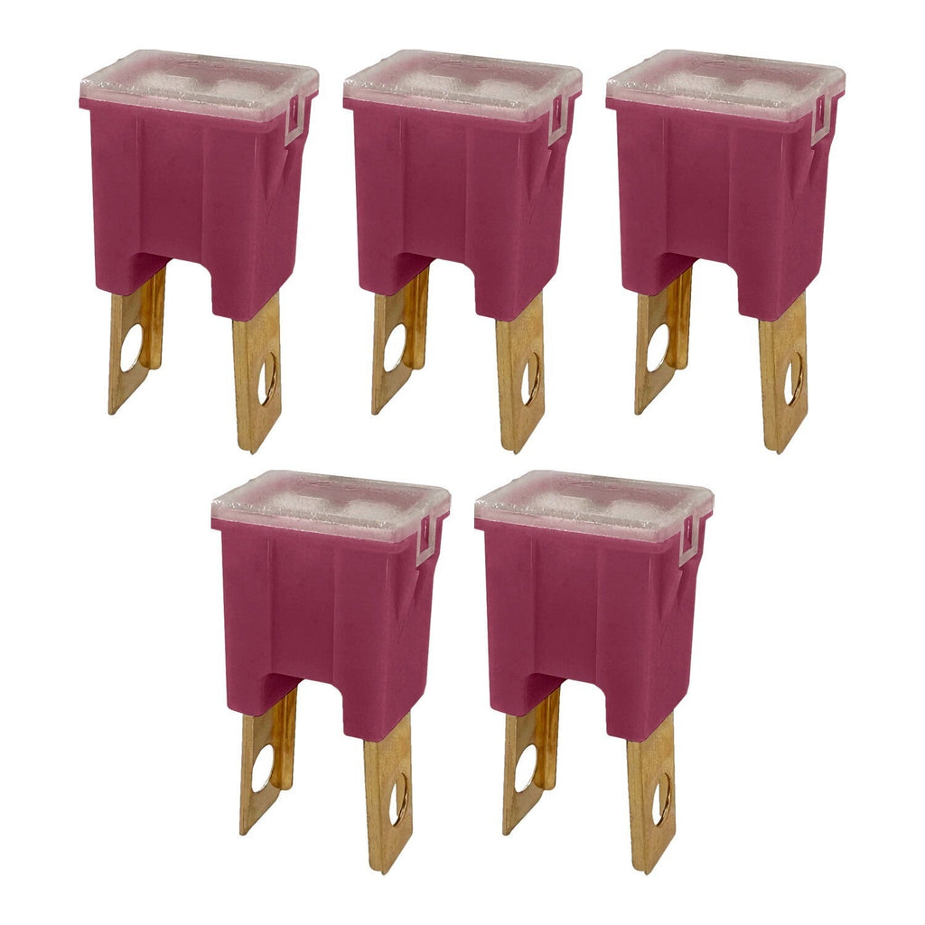 FLM PAL 30A Straight Male Fuse Cartridge Auto Link for Car Truck RV SUV 5 Pack