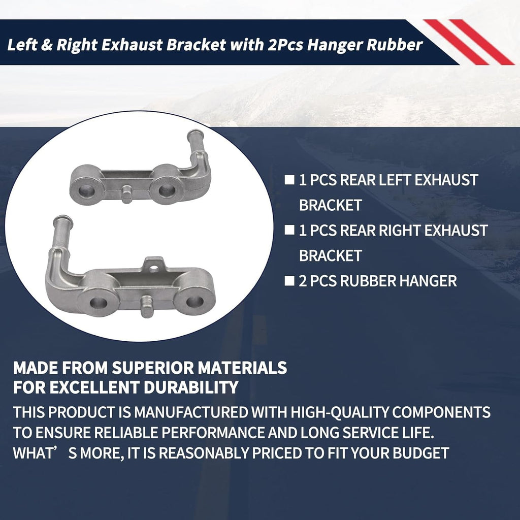 Rear Exhaust Bracket Muffler Assy For Dodge Ram 1500 2019 To 2025 Left Right
