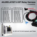 AHJRELAYKIT2DP Hydraulic Jack Plate Relay Wiring Harness Kit for Atlas Series