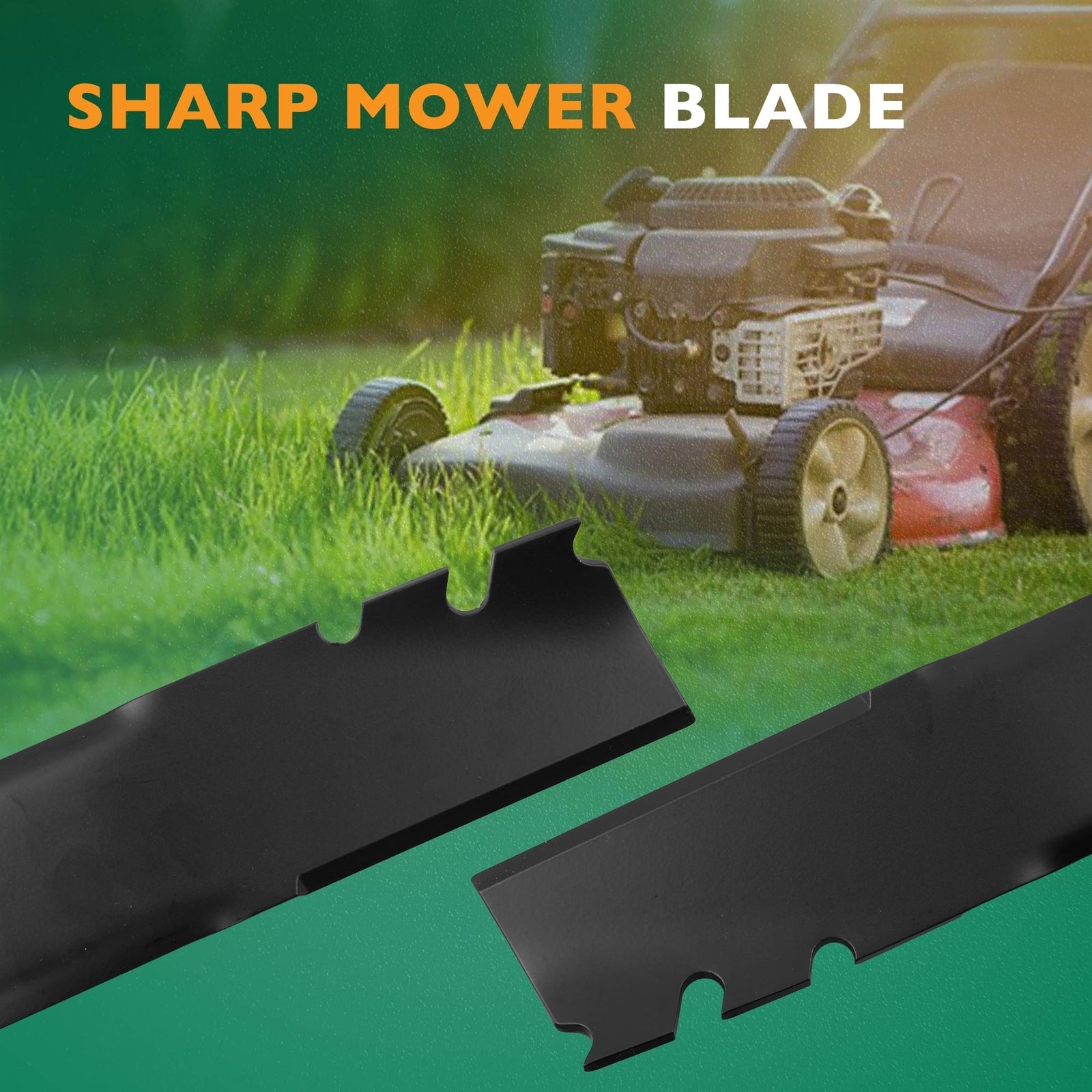 120950003 Lawn Mower Mulching Blades for Toro Ex Mark ECKA30 22205TE 20120 2x