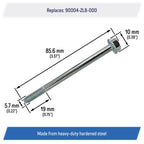 Muffler Exhaust Flange Bolt for Honda 90004-ZL8-000 GC135 GC160 GC190