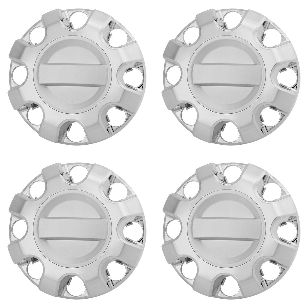 2017to2022 Chrome Wheel Center Hub Cap Cover for Ford F250 F350 Super Duty 4PCS