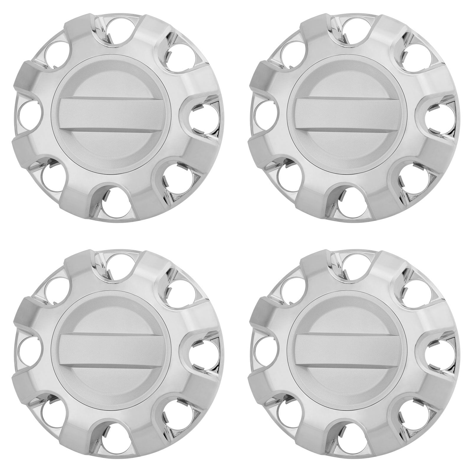 2017to2022 Chrome Wheel Center Hub Cap Cover for Ford F250 F350 Super Duty 4PCS
