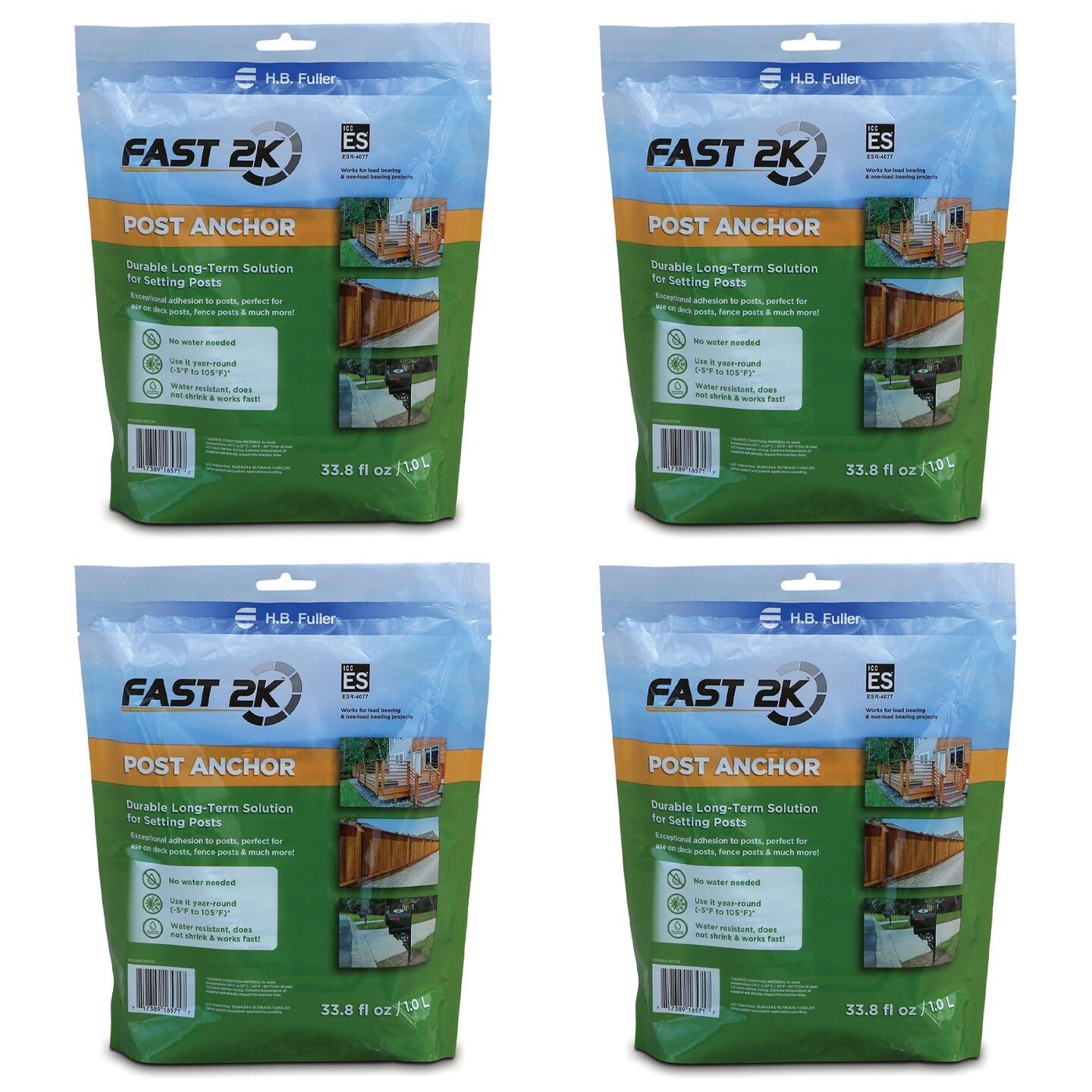 Fast 2K Post Anchor Mix Expanding Foam Concrete Alternative For Post Install 4