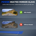 23444113 Passenger Right Side Lower Mirror Glasses For Chevy Silverado GMC 14 17