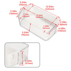 Door Shelf Bin Right for Samsung Refrigerator RF263TEAEBC