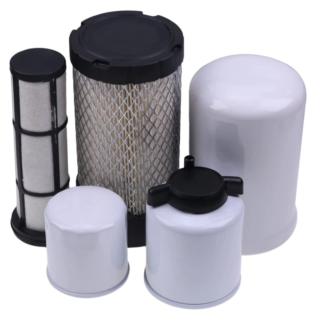 Fuel Oil Air Filter Kit For Bobcat Mini Track Loader MT52 MT55 MT85 MT100 5X