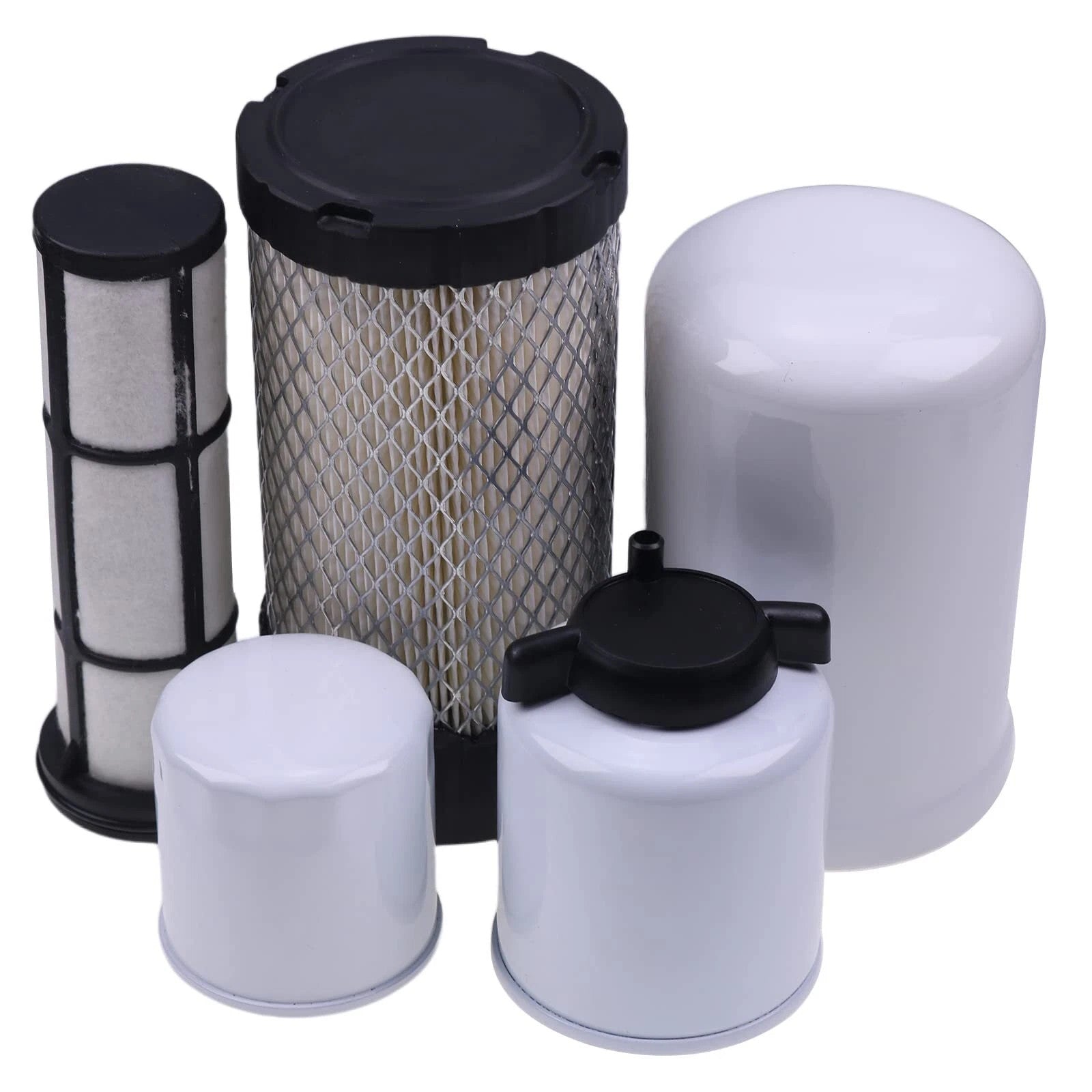 Fuel Oil Air Filter Kit For Bobcat Mini Track Loader MT52 MT55 MT85 MT100 5X