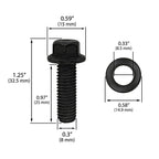 Pressure Plate Clutch Cover Bolt Kit for Honda 2.0 2.3L DOHC
