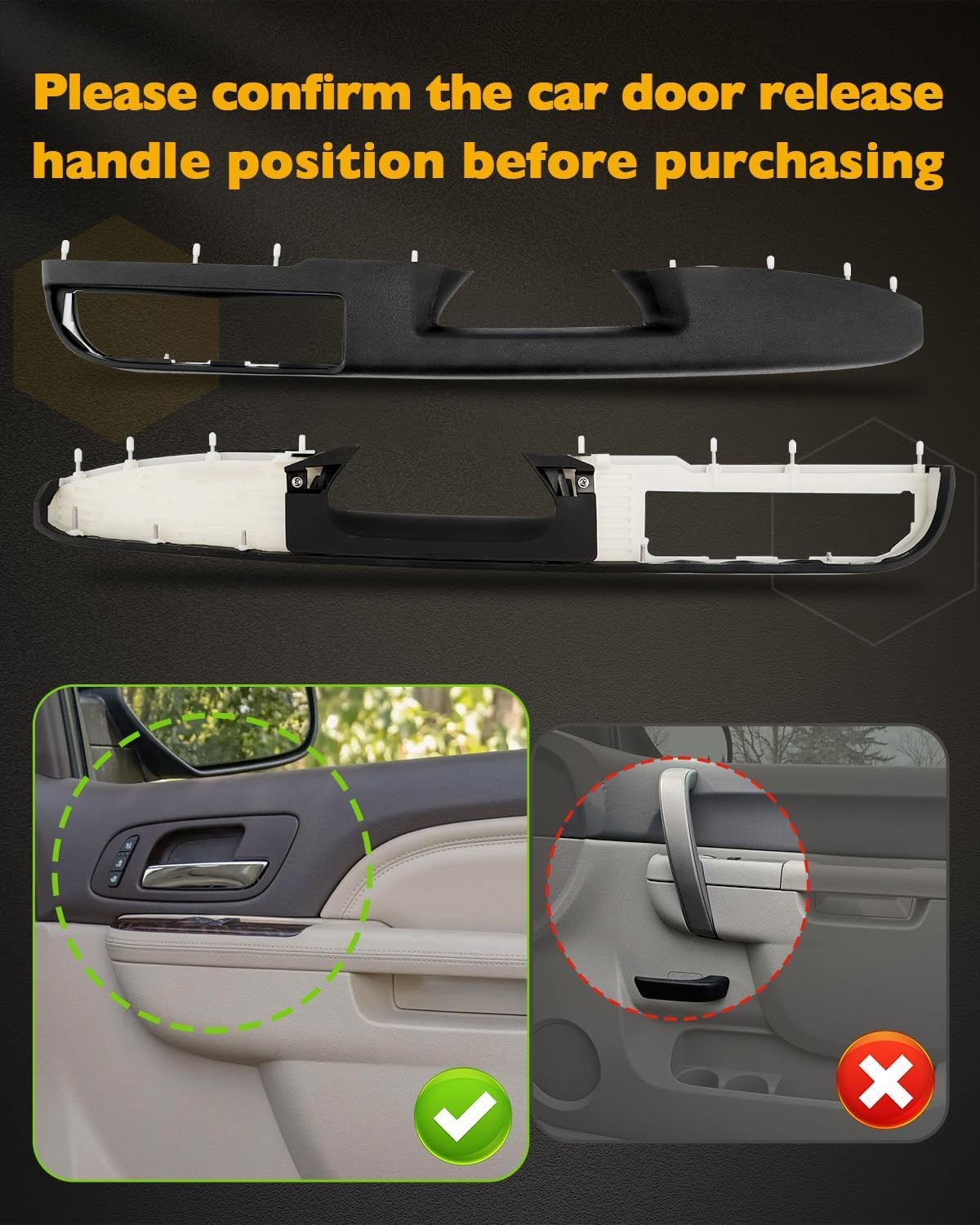 Driver Passenger Armrest Repair Kit For Chevy Silverado Sierra 1500 2500 10 14