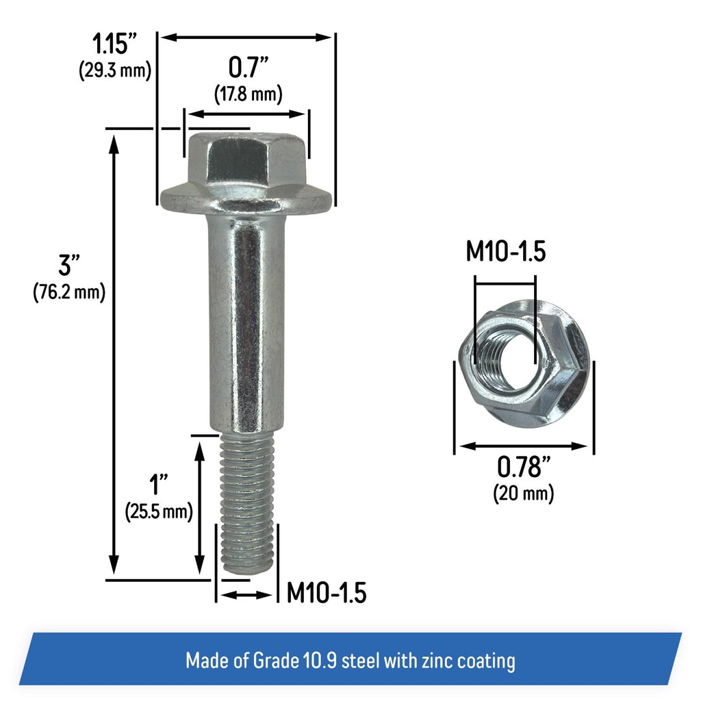 Rear Sway Bar Bolt for Jeep Wrangler 97 06 Grand Cherokee 99 04 Dakota 97 07 4