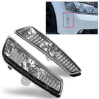 Clear Front Fender Side Markers Lights Housing for Pontiac G8 GT GXP 2008 2009
