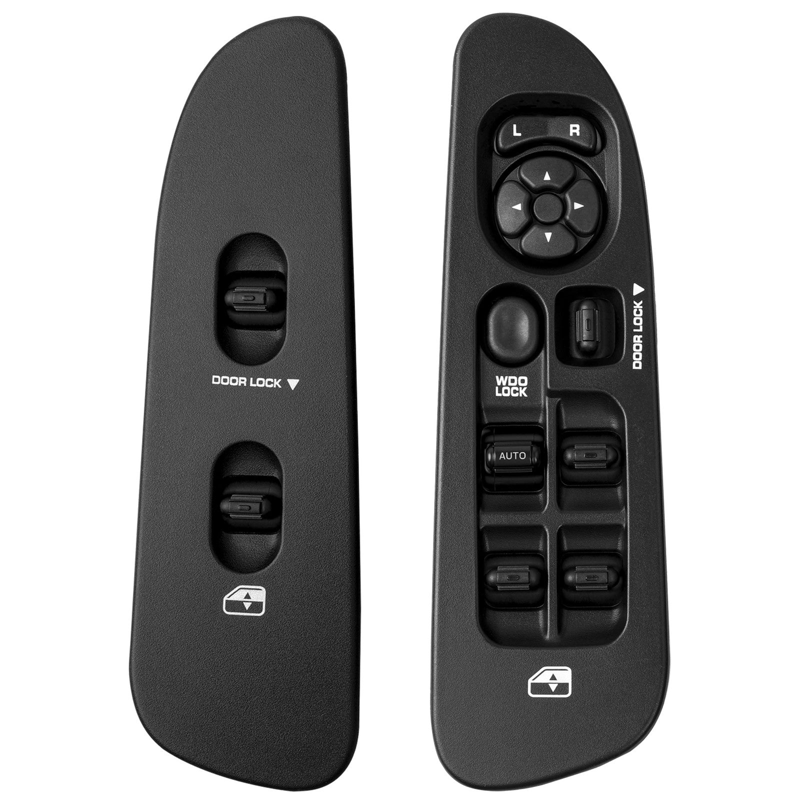 Power Door Window Mirror Switch LH RH And Bezel Set For Dodge Ram 1500 01 09