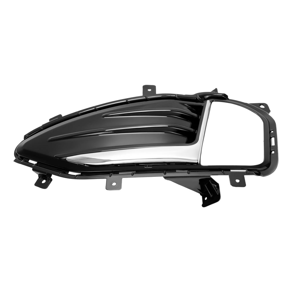 Fog Light Cover Bezel 1Pc Chrome Left Driver Side for 2019-2024 for Ford Edge