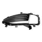Fog Light Cover Bezel 1Pc Chrome Left Driver Side for 2019-2024 for Ford Edge