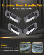 72165S84A01ZB Interior Door Handle Kit for Honda Accord Odyssey 1998 to 2004