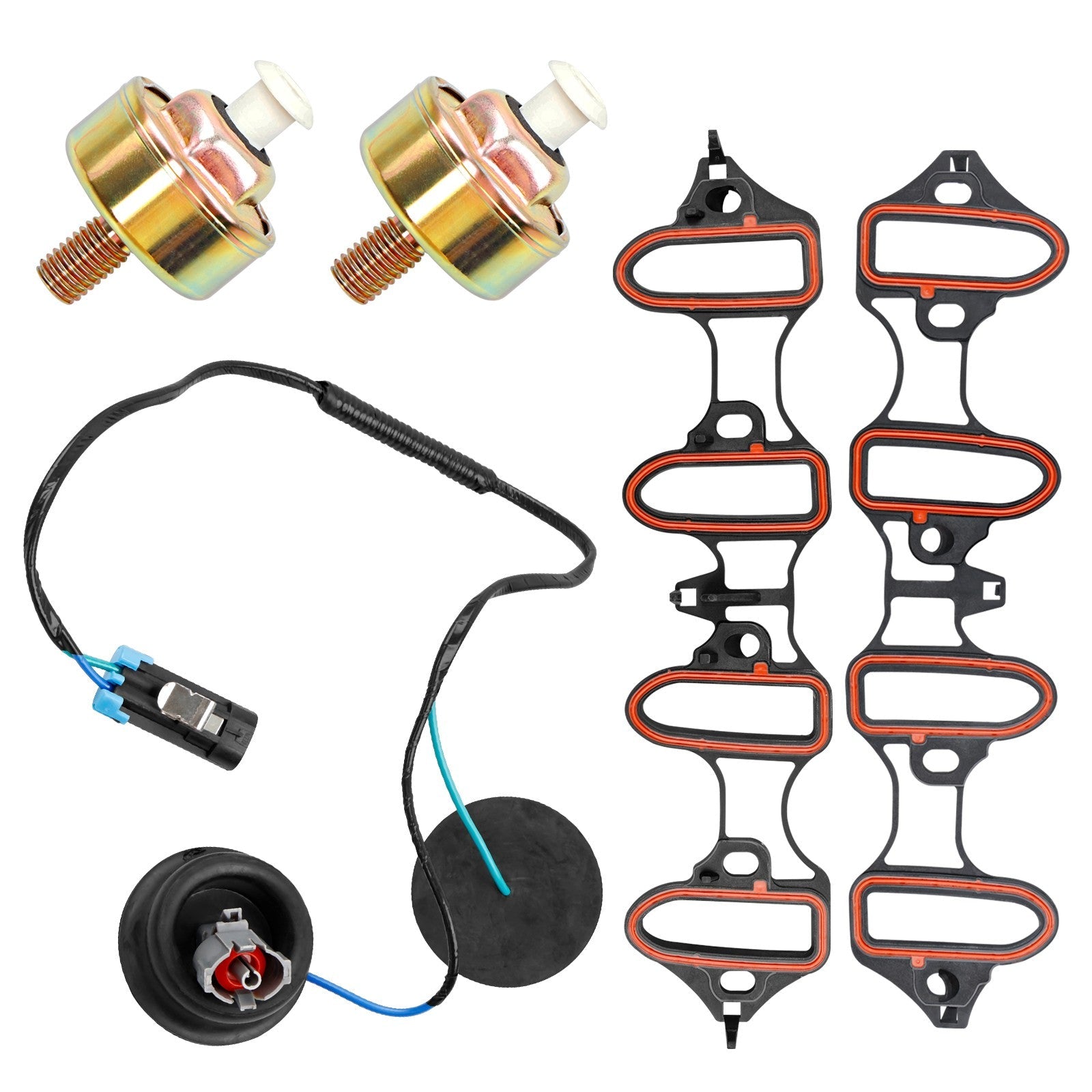 213-3521 Dual Knock Sensors Kit for 1999-07 Chevy Tahoe Suburban GMC 4.8 5.3 6.0