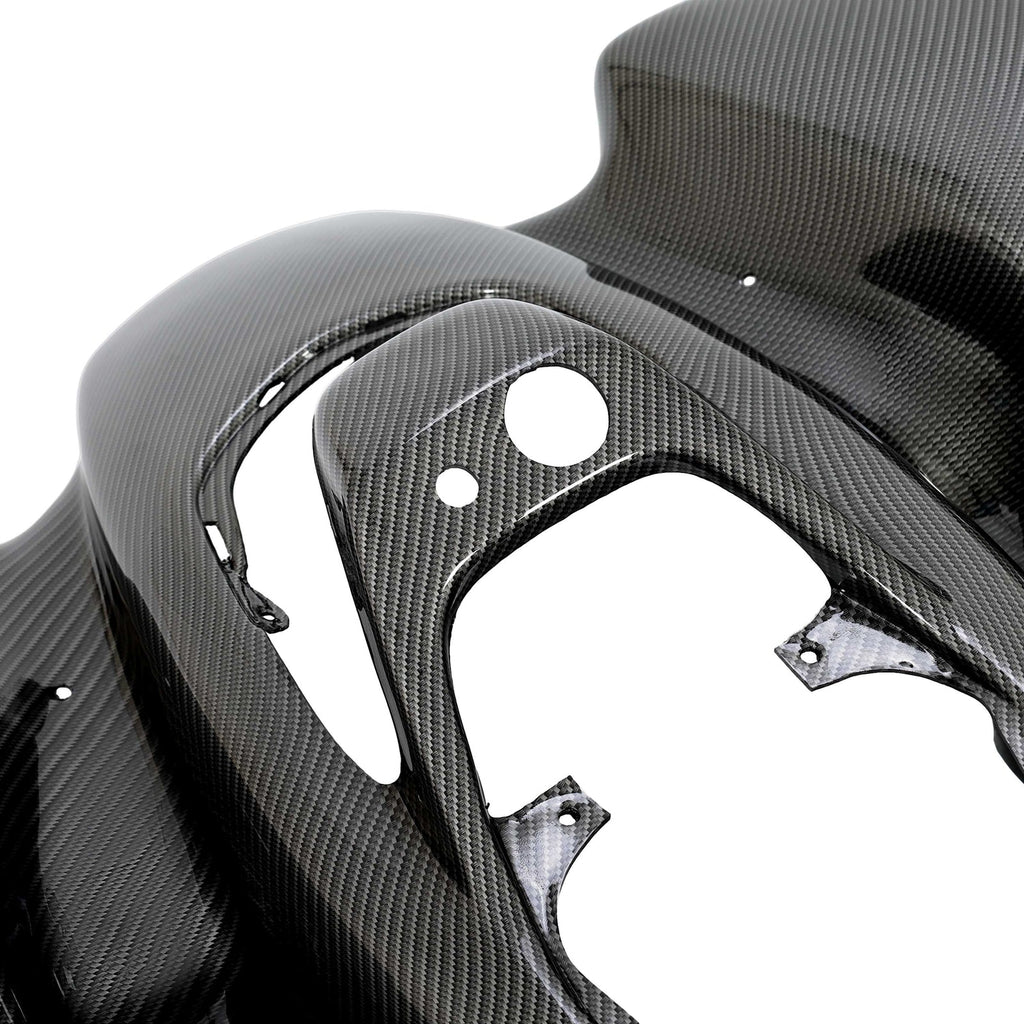 For Honda TRX 400EX 1999 2004 Front Fender ABS Carbon Fiber Printing 11739 30