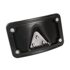 Curved Laydown License Plate Mount Bracket Frame For Harley Softail Dyna Steel