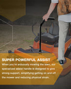 Adjustable Lawn Mower Assist Handle Grab Bar Kit for Almost Zero Turn