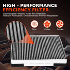 Engine Cabin Air Filter Set for Kia Telluride Hyundai Santa Fe 3.8L 2.0L