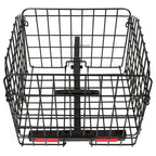 Folding Rear Basket Accessory for Most Mobility Scooters Sturdy Steel Black